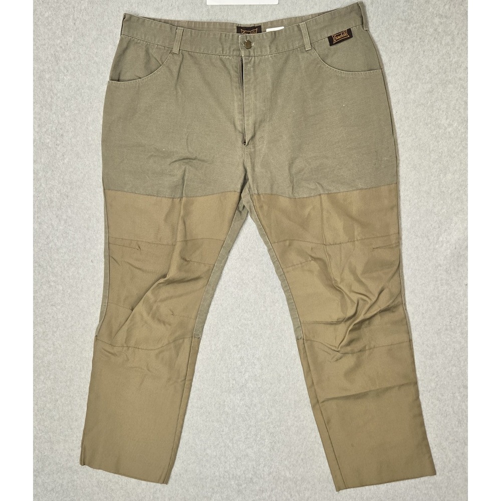 Gamehide Men Pants 40 Chino 38P ShelterBelt Rip Outdoor Hunting 30" Inseam READ
